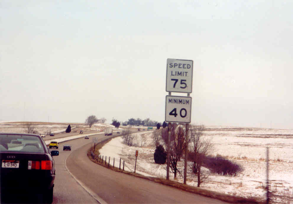 [Speed Limit 75 Sign]