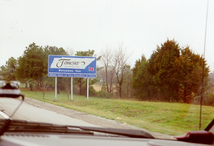 [Tennessee Welcome Sign]